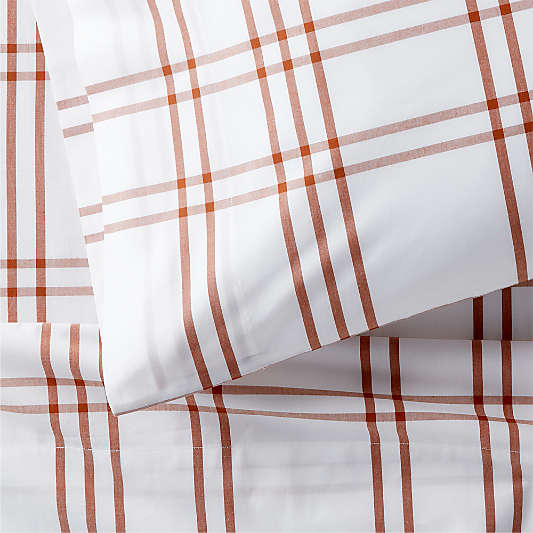 Stax Brown 100% Organic Cotton Kids Twin Sheet Set