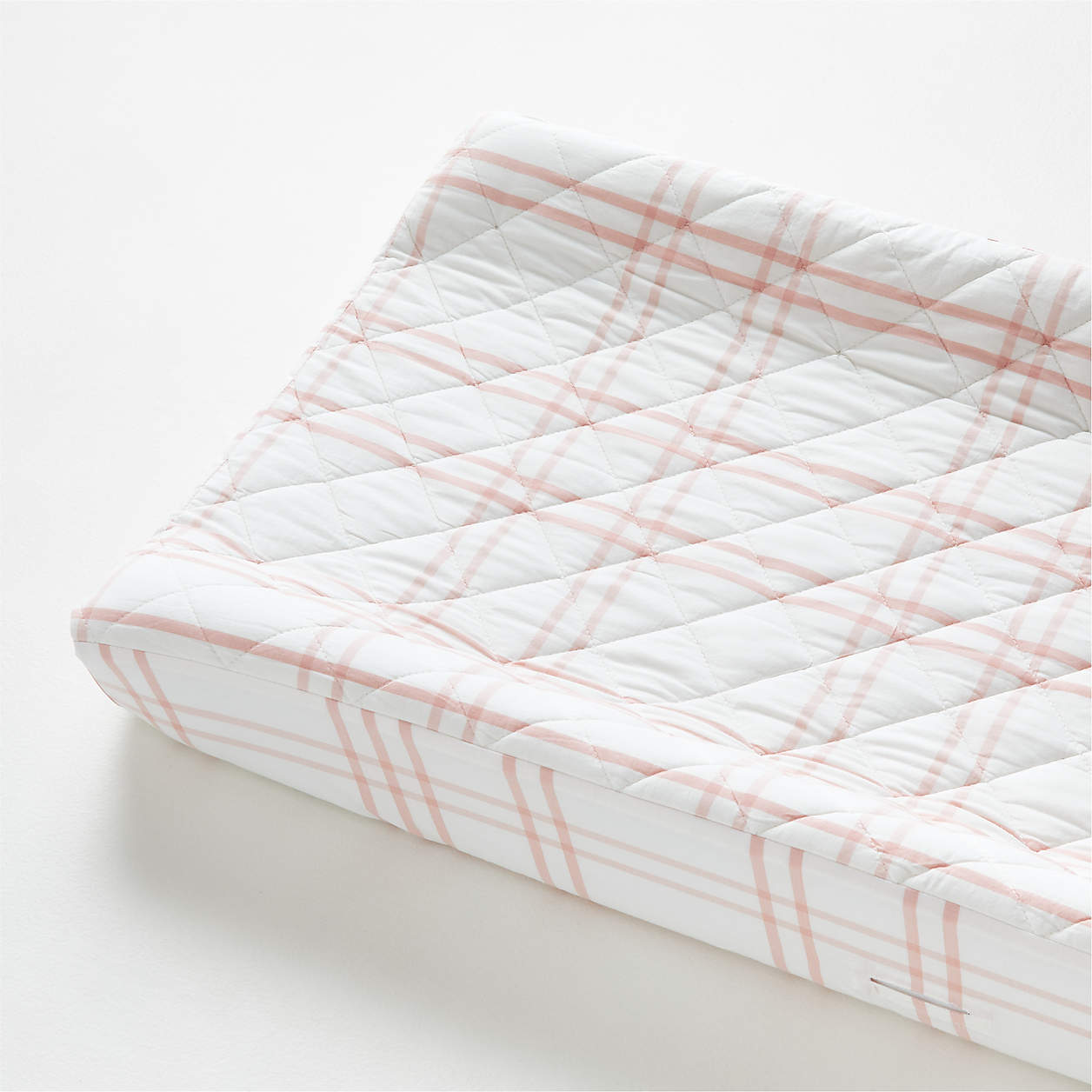 Stax Modern Organic Cotton Pink Baby Changing Pad Cover + Reviews