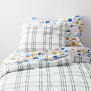 Organic twin outlet sheets kids