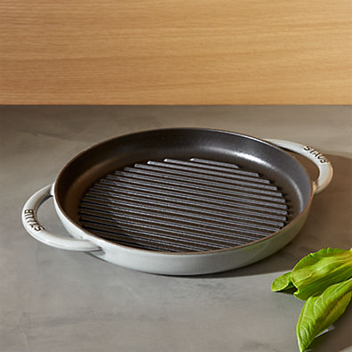 View Staub ® Graphite Grey Round Pure Grill details