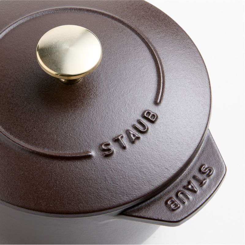 Staub ® Matte Espresso 1.5-Qt Petite French Oven - image 5 of 6