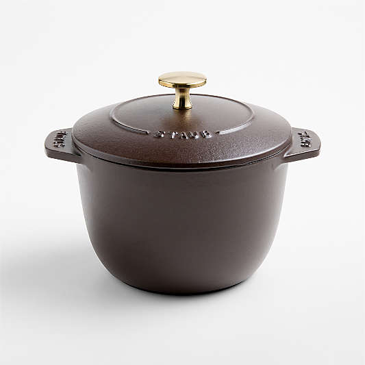 Staub ® Matte Espresso 1.5-Qt Petite French Oven