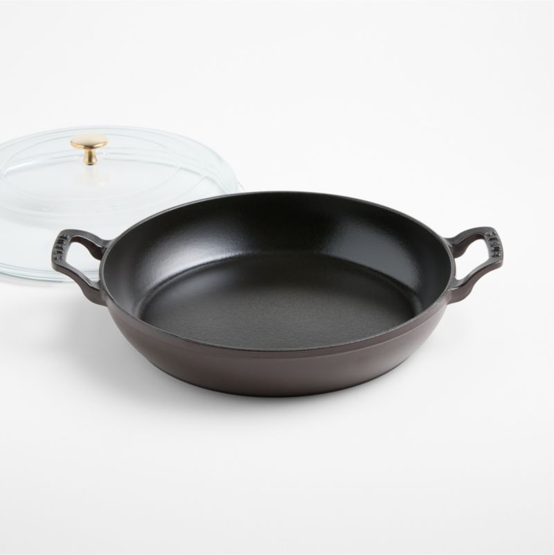 Staub ® Matte Espresso 3.5-Qt.Braiser with Glass Lid - image 2 of 4