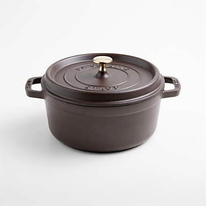 Staub ® Matte Espresso 4-Qt. Round Cocotte