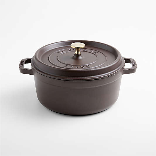 Staub ® Matte Espresso 4-Qt. Round Cocotte