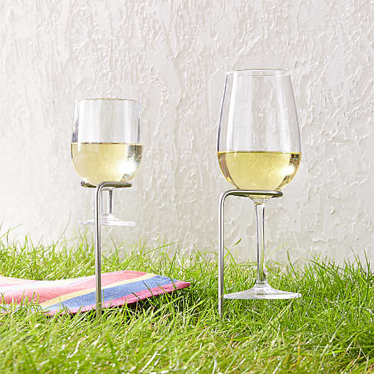 Steady Stick Wine Glass Holders Set of Two