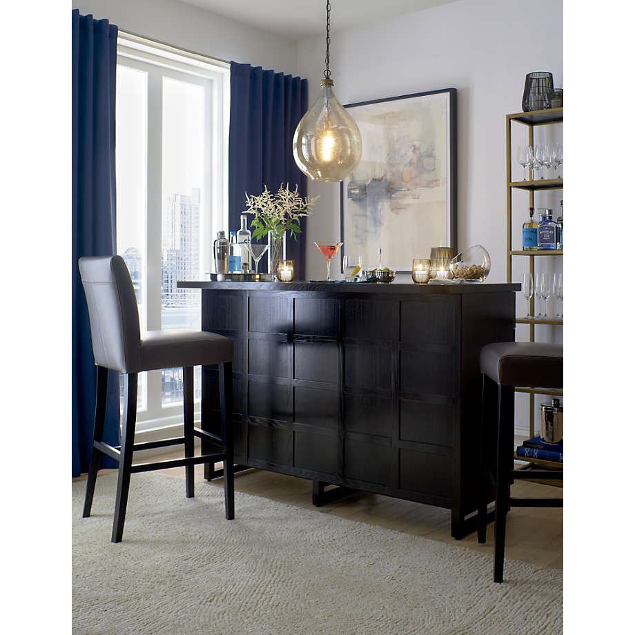 Crate and barrel on sale lowe bar stool