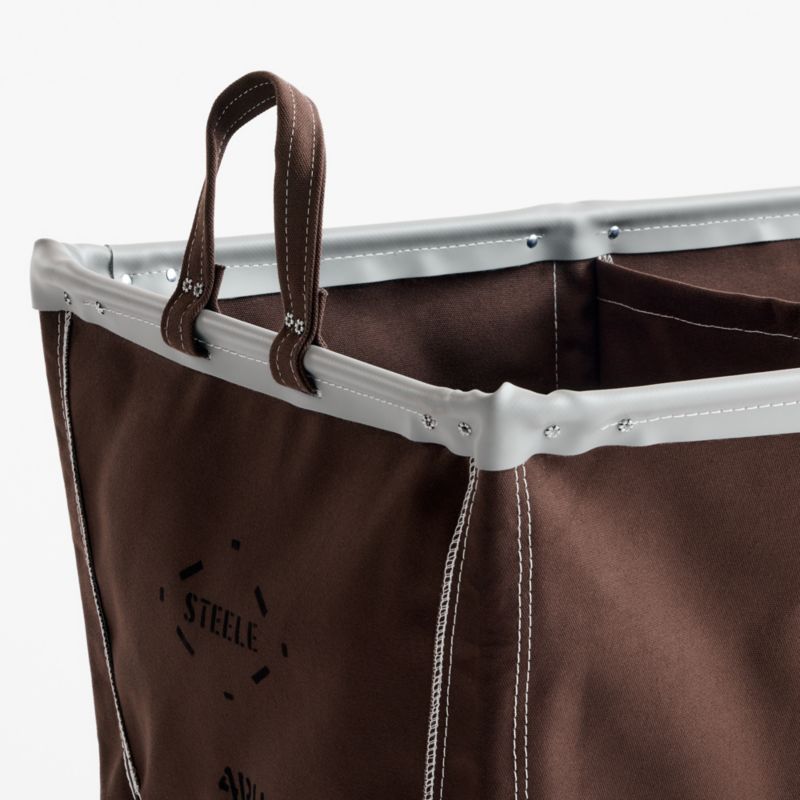 Steele ® Bourbon 4-Bushel Divided Sorter Elevated Rolling Laundry Hamper - image 1 of 4