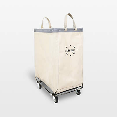 Steele ® Canvas 2-Bushel Vertical Rolling Laundry Hamper