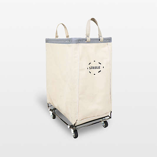 Steele ® Canvas 2-Bushel Vertical Rolling Laundry Hamper