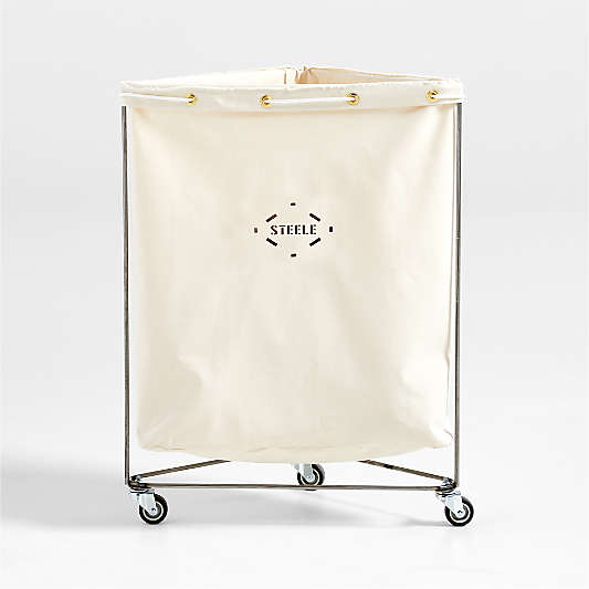 Steele ® Canvas 2.5 Bushel Corner Laundry Hamper