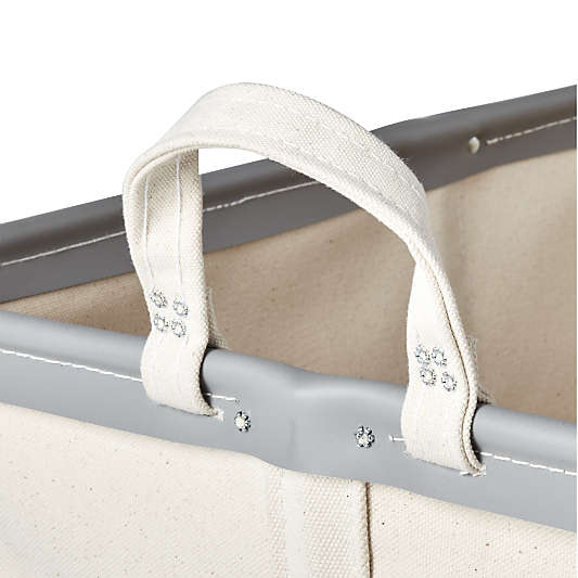 Steele ® Canvas 6-Bushel Elevated Rolling Laundry Hamper