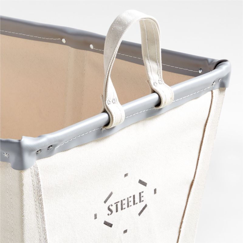 Steele ® Canvas 3-Bushel Elevated Rolling Laundry Hamper - image 3 of 6