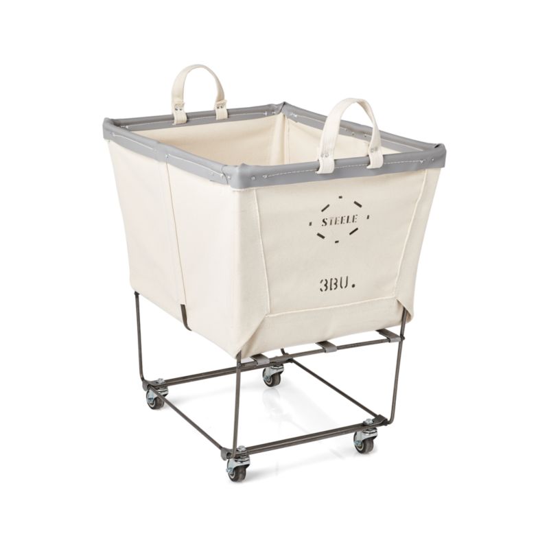 Steele ® Canvas 3-Bushel Elevated Rolling Laundry Hamper - image 5 of 6