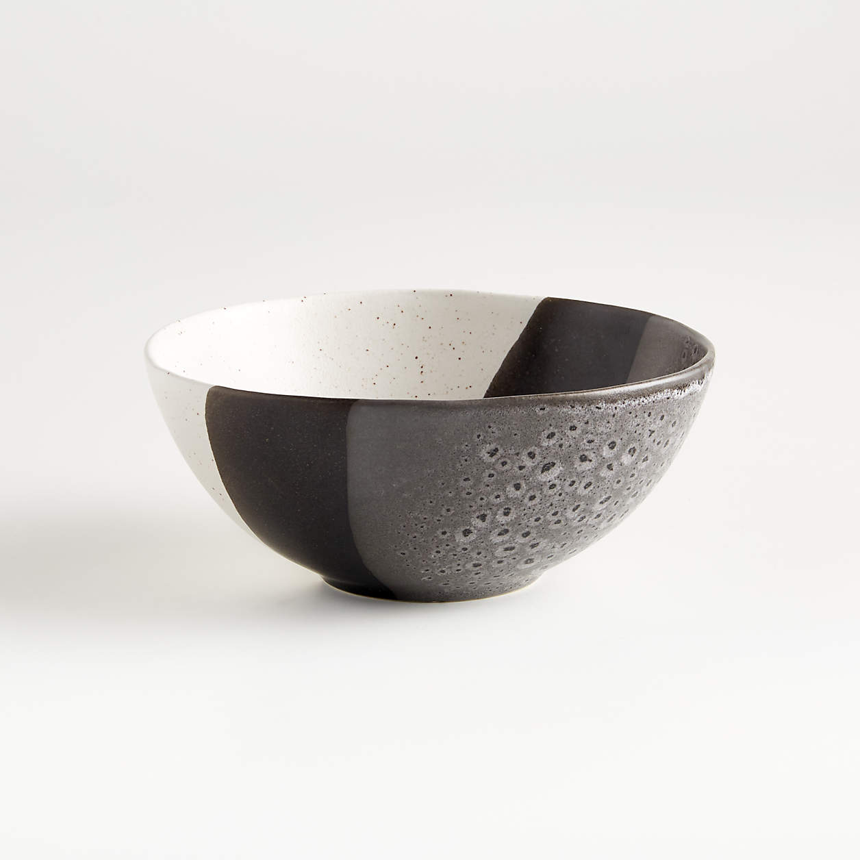 Stella Black Cereal Bowl + Reviews Crate & Barrel