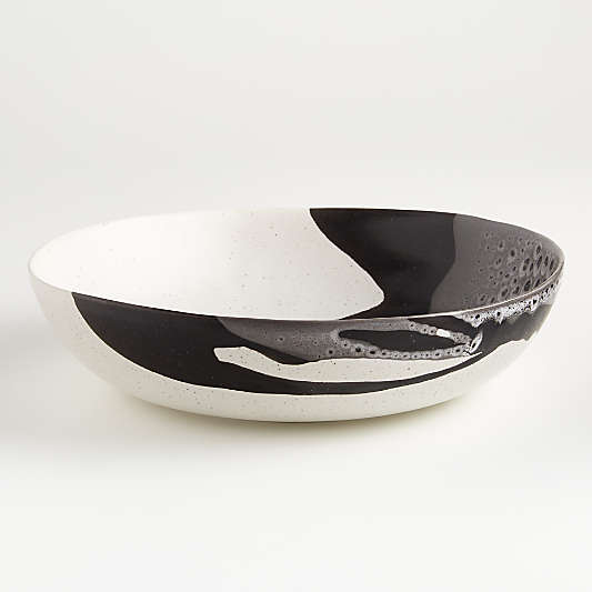 Stella Black Serving Bowl