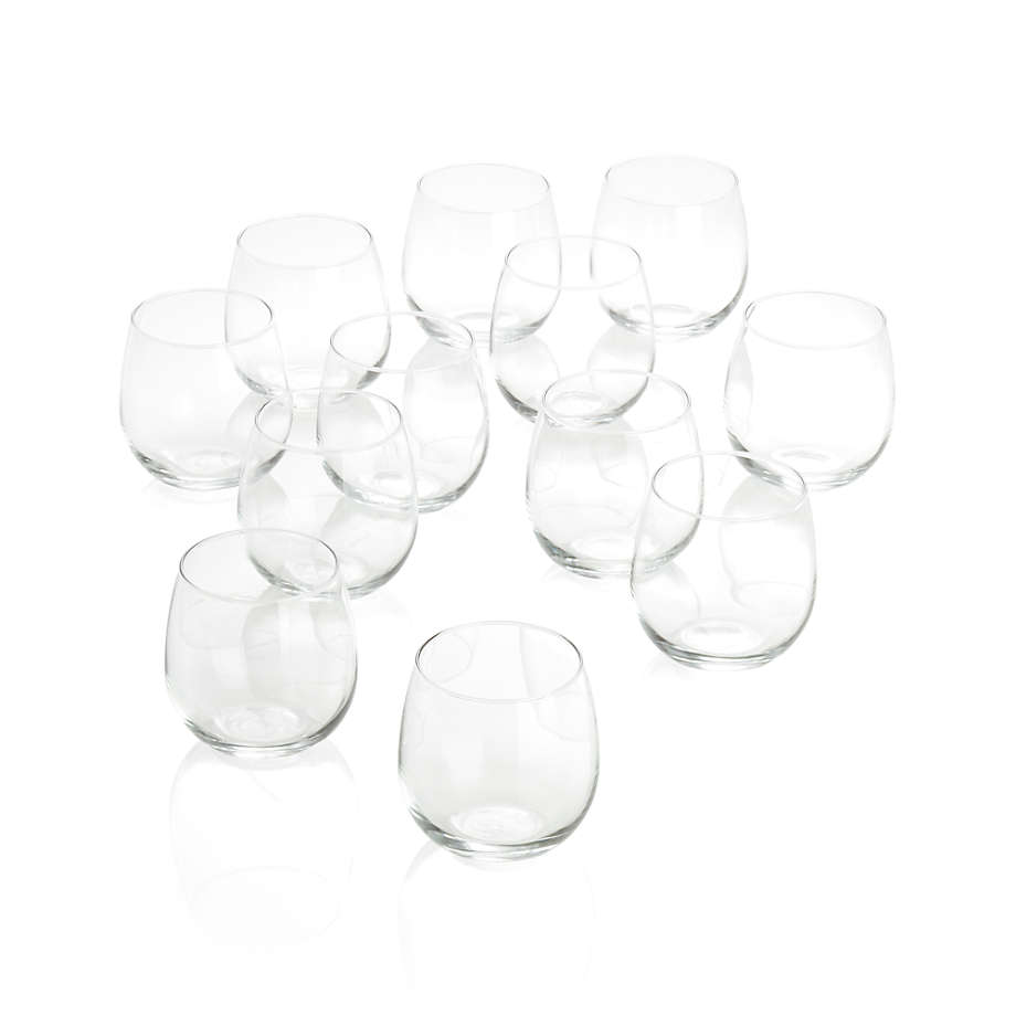 Aspen Stemless Wine Glasses | Crate & Barrel