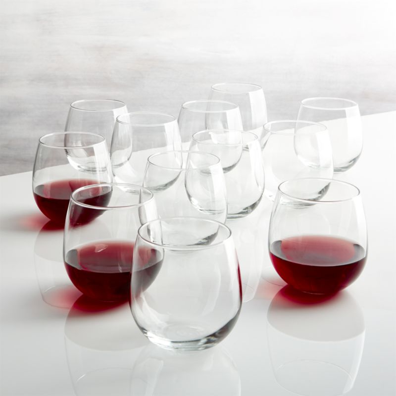 Hip 17-Oz. Large Stemless Red Wine Glass