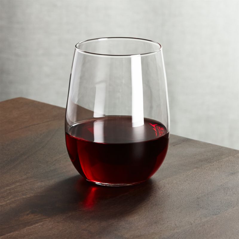 Aspen 17-Oz. Stemless Wine Glass + Reviews | Crate & Barrel