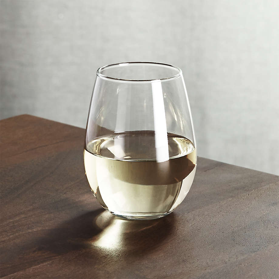 Stemless Wine Glasses Crate And Barrel 7141