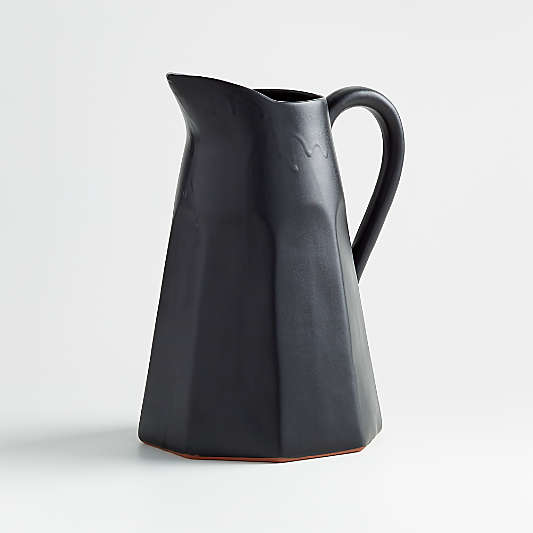 Stevey Black Pitcher by Leanne Ford