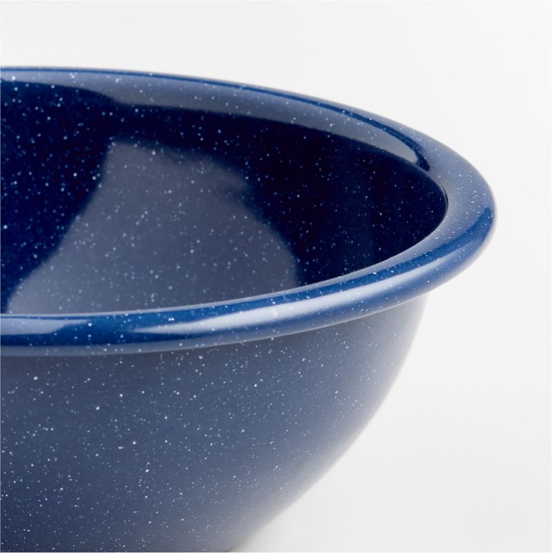 Stinson Enamelware Navy Cereal Bowl - image 2 of 3