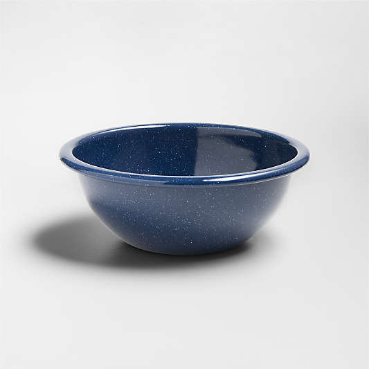 Stinson Enamelware Navy Cereal Bowl