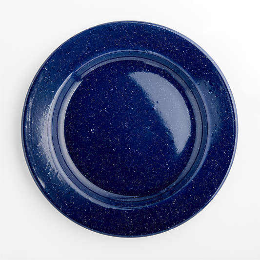 Stinson Enamelware Navy Dinner plate