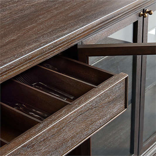 Stanton 80" Mahogany Credenza