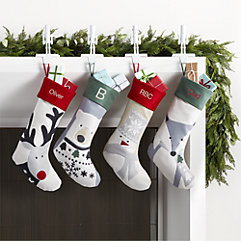 Christmas Stockings, Stocking Hooks & Holders 2023 | Crate & Barrel