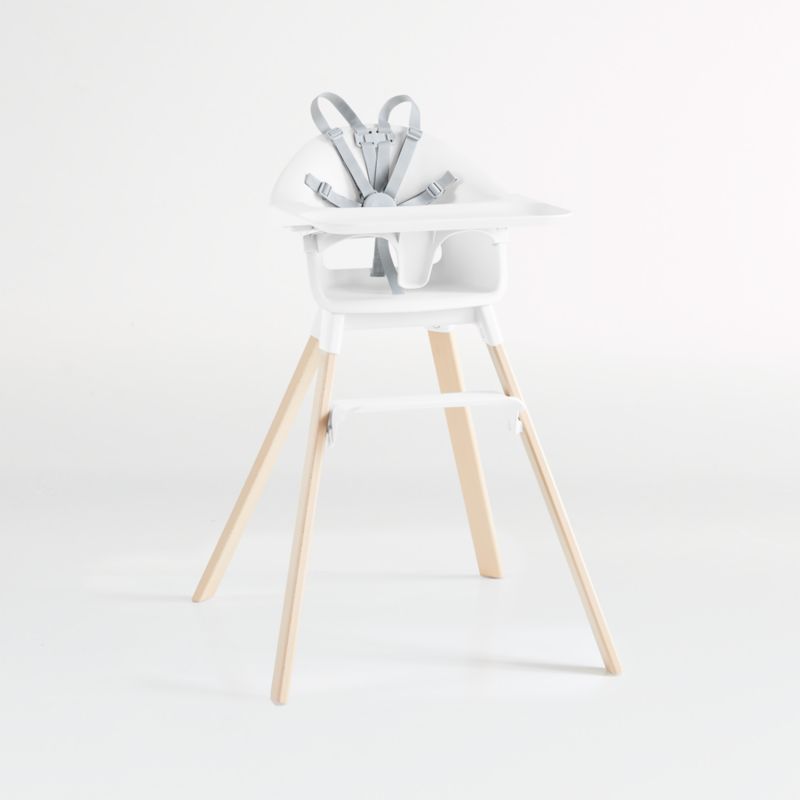 Stokke Clikk White High Chair with Adjustable Footrest - image 1 of 10