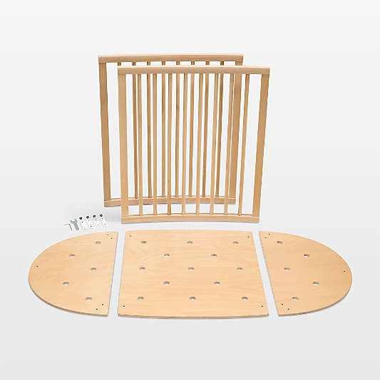 Stokke ® Sleepi ™ Natural Wood Mini Crib Bed Extension