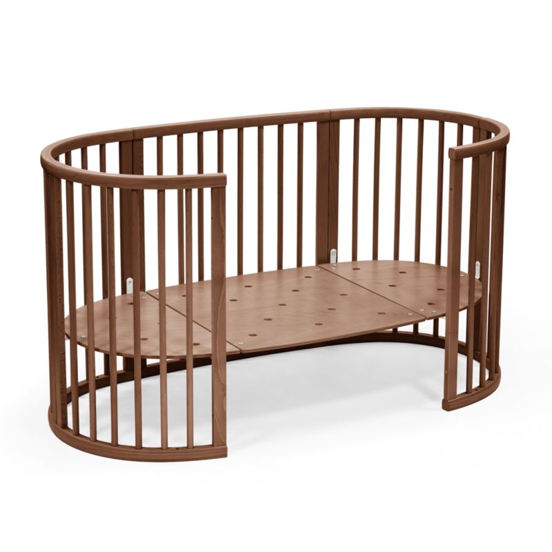Stokke ® Sleepi ™ Warm Brown Wood Mini Crib Bed Extension - image 4 of 7