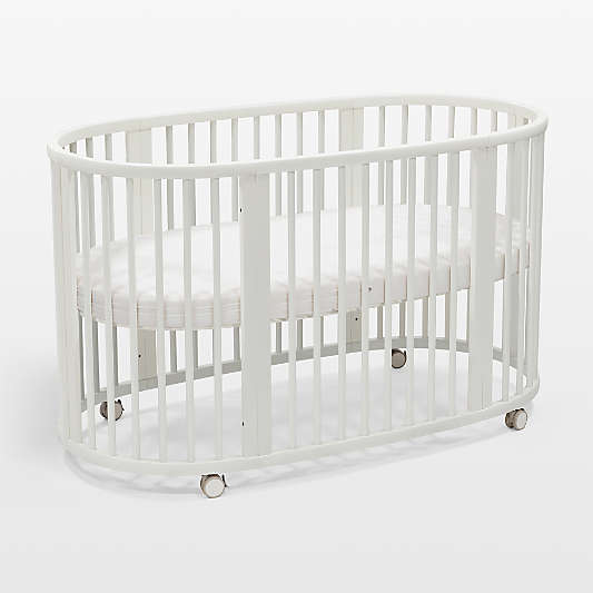 Stokke ® Sleepi ™ White Wood Convertible Baby Bed