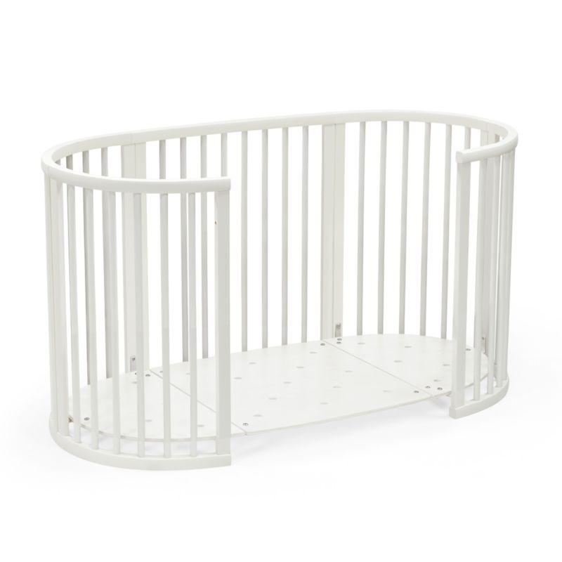 Stokke ® Sleepi ™ White Wood Mini Crib Bed Extension - image 1 of 4