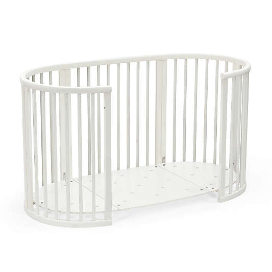Stokke ® Sleepi ™ White Wood Mini Crib Bed Extension