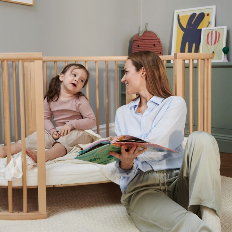 Stokke ® Sleepi ™ Natural Wood Convertible Baby Bed - image 1 of 7