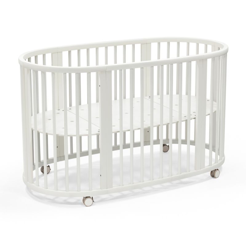 Stokke ® Sleepi ™ White Wood Convertible Baby Bed - image 3 of 7