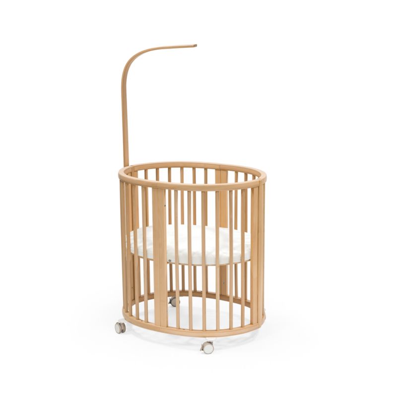 Stokke ® Sleepi ™ Natural Wood Convertible Mini Crib with Mattress - image 3 of 8