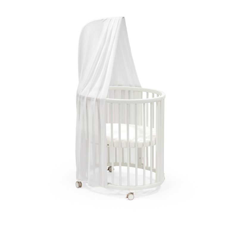 Stokke ® Sleepi ™ White Wood Crib Drape Rod - image 2 of 3