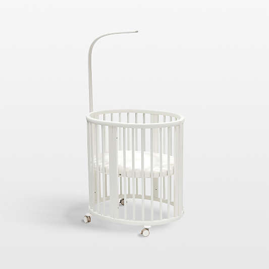 Stokke ® Sleepi ™ White Wood Crib Drape Rod