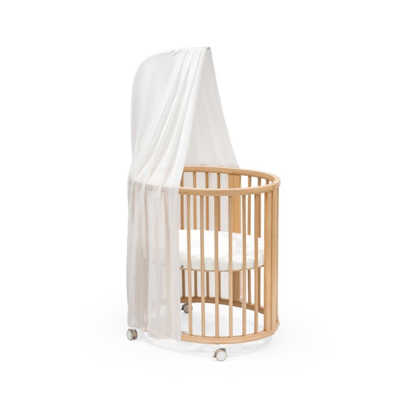 Stokke ® Sleepi ™ Natural Wood Convertible Mini Crib with Mattress - image 4 of 8