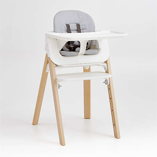 Stokke Steps White/Natural High Chair Complete