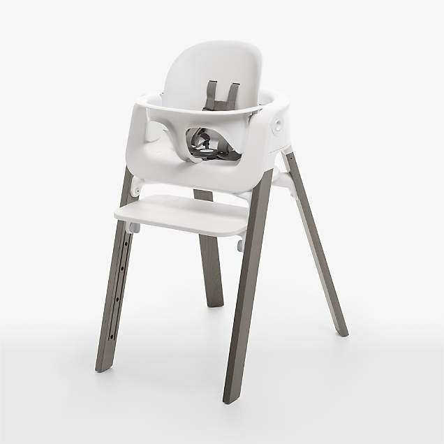 Stokke Tripp Trapp White Wood Baby & Toddler High Chair + Reviews ...