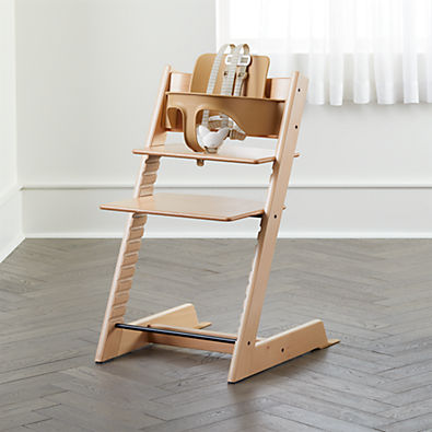 View Stokke® Tripp Trapp® Natural Wood Baby High Chair details
