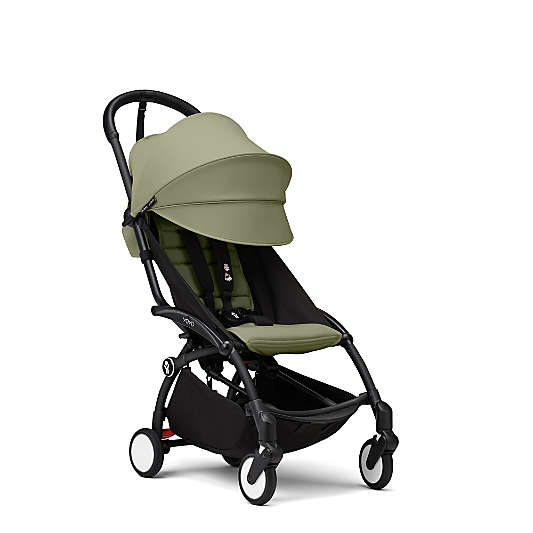 Stokke ® YOYO³ ® 6+ Months Olive on Black Baby Stroller