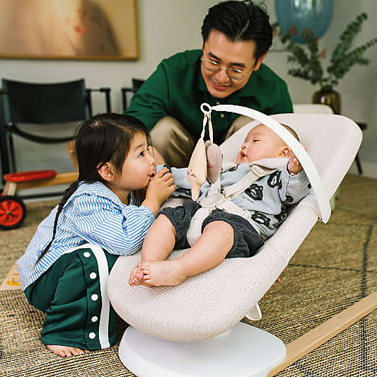 Stokke® Light Sand Yoga Baby Bouncer Chair