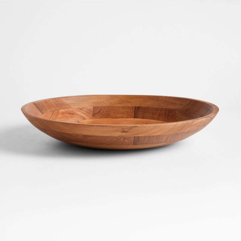 Stol Acacia Wood Decorative Centerpiece Bowl 18"