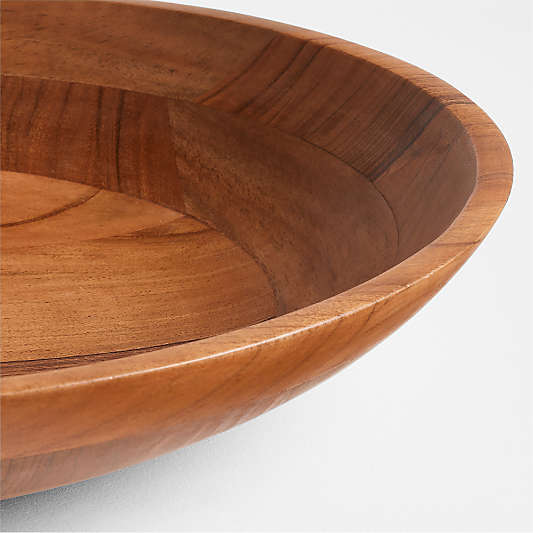 Stol Acacia Wood Decorative Centerpiece Bowl 18"