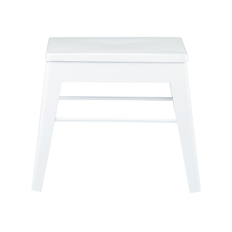 Squared Up Steel Kids White Step Stool - image 9 of 16